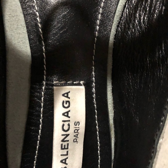 Balenciaga Hard To Find Cute Light Blue Sandals Size 36 but fits a Size 7 Small - Picture 5 of 15